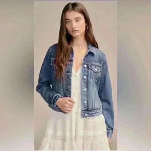 LUCKY BRAND BLUE JACKET SIZE S